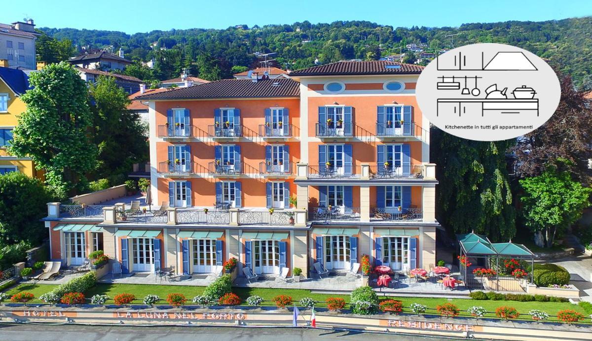 Hotel Residence La Luna Nel Porto สเตรซา ภายนอก รูปภาพ